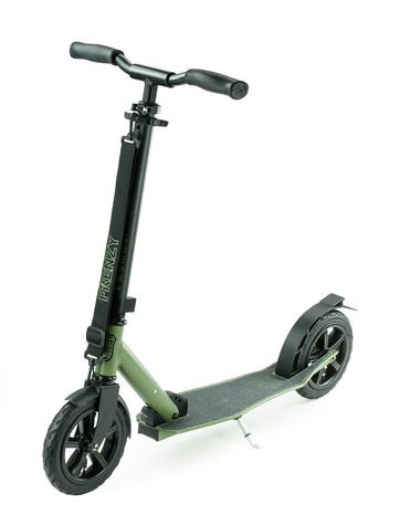 Frenzy 205mm Pneumatic Military Green Recreational Scooter - main image